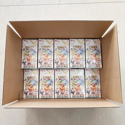 In Stock Pokemon Simplified Chinese PTCG Card Pokemon CSV9.5C Terastal Grand Gathering Booster Box Sylveon Sv8a Collectible Card
