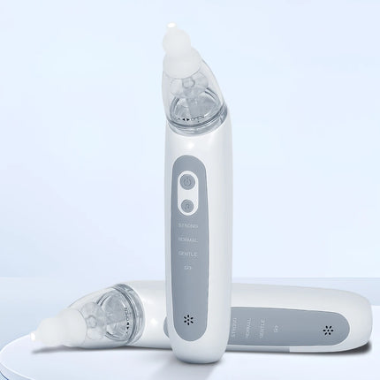 Nasal Aspirator for Baby Electric Nose Aspirator for Toddler Nose Sucker Automatic Nose Cleaner with Music and 3 Silicone Tips