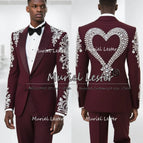 Burgundy / 4XL / China Mainland