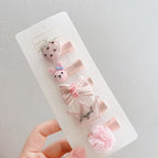 5pcs pink strawberry
