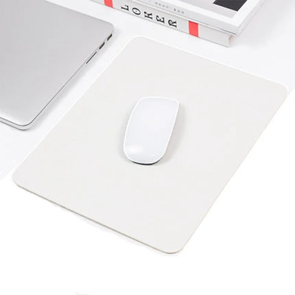 Small PU Mouse Pad Single-sided Solid Color Universal Non-slip Pad Mouse Pad Suitable For PC Laptops Office PU Gaming Mouse Pad