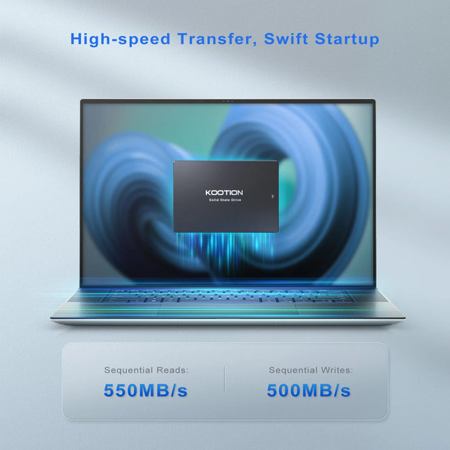 KOOTION X12 Sata SSD-Laufwerk 2TB 1TB 512GB 256GB Festplatte HDD 2,5" Sata3 Solid-State-Laufwerk Internes HD für Laptop Desktop