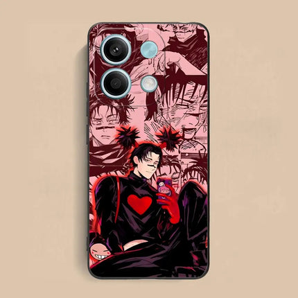 Jujutsu Kaisen Choso Mobile Phone Case for Xiaomi Redmi 15 14 13 12 A5 3 2 1 C Plus 4G 5G Colour Printing Cover Cover Smartphone