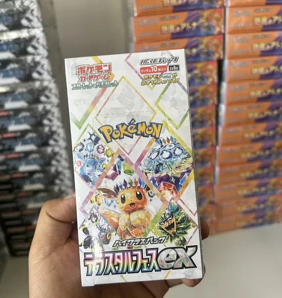 Echtes Pokémon Sammelkartenspiel Sv8a Terastal Festival Ex Japanische Version Versiegeltes Sammlerstück Kartentrend Geburtstagsgeschenke