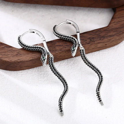 VENTFILLE 925 Sterling Silver Black Agate Rotund Earrings For Women Girl Originality Design Korean Jewelry Party Gifts Dropship