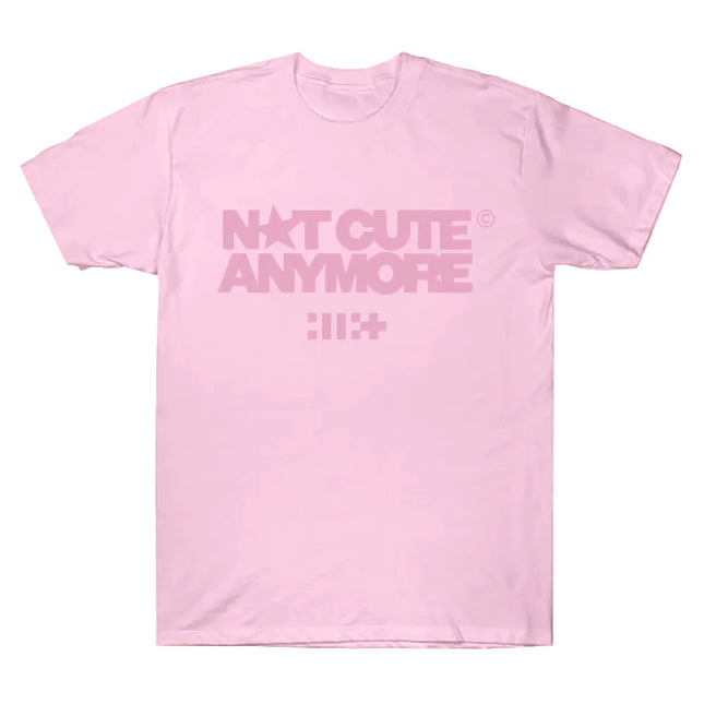 ILLIT Not Cute Anymore Album T-Shirts ILLIT Girl Band T-Shirt Korean Fashion Sommer Damen Herren Mode Harajuku Kawaii T-Shirt