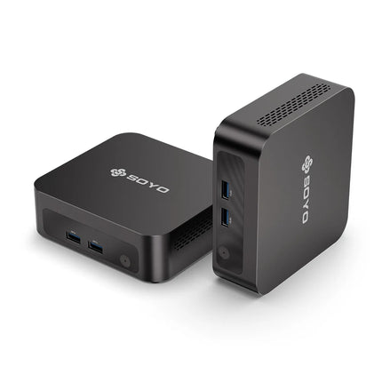 SOYO Mini PC Y5 Intel i3 4th CPU 8GB RAM 128GB ROM Windows 10 WiFi BT4.2 Desktop Computer