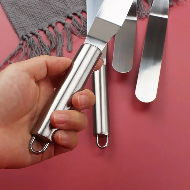 6/8/10/12 Inch Stainless Steel Cream Icing Frosting Spatula for Cake DIY Cake Decorating Tools Utensils - product image 2