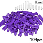 Purple-104pcs