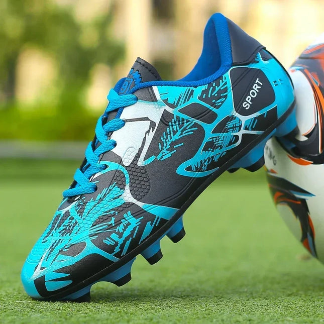 New Men Kids Soccer Shoes Cleats Ultralight Non-Slip Grass Adult Professional Football Boots Boys - product image 2
