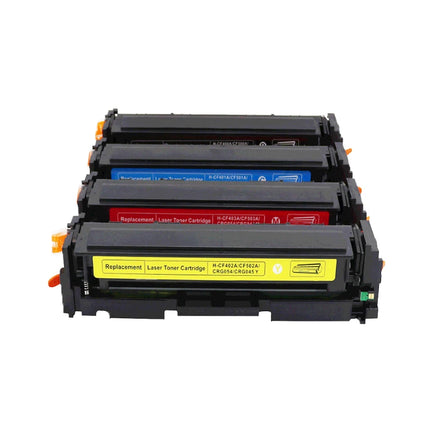 201A toner set in black, cyan, magenta and yellow