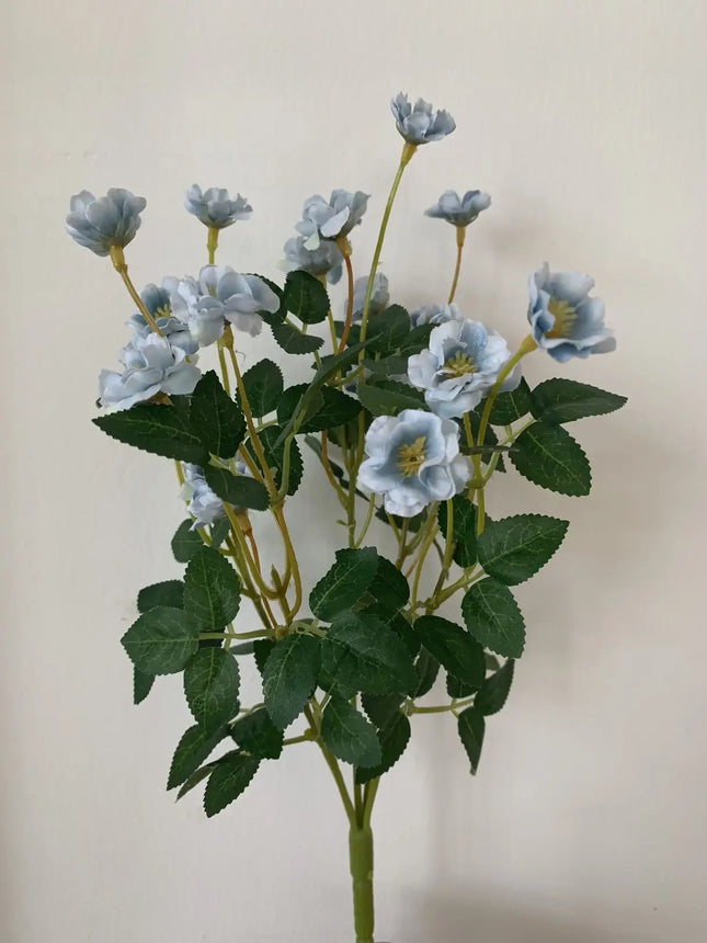 Artificial Silk Rose for Garden Decoration, Fake Bouquet, 15 Heads, Artificial Flowers, Christmas - product image 12