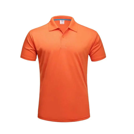 Blank Dry Fit Golf Shirts Men Breathable Polyester Quick Dry Polo T Shirt Unisex Sport Collar T-shirt Playeras Polos Pour Hommes