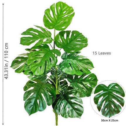 Artificial Monstera Plant, Fake Palm Tree - image 23