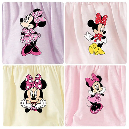 5-Piece Queen Princess Cartoon Panties For Girls Pure Cotton Girls Briefs Print Children's Triangle Underwear Comfortable Fit