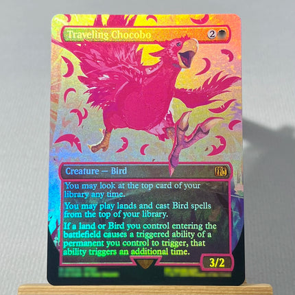 FCA FIN FIC PIP LTR FOIL4-002 magical cards Ancient Copper Dragon Tcg proxy Traveling Chocobo Celes, Rune Knight gathering