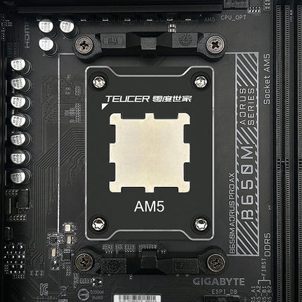 TEUCER AM5 CPU Bending Corrector Frame Aluminum Fastener For AMD Motherboard