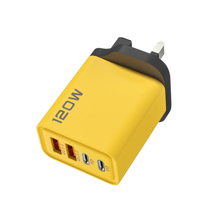 120W Multi Port USB USB-C Quick Fast Charger PD QC3.0 Wall Power Adapter EU US UK Plug For iPhone 17 16 15 14 - product image