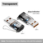Transparent A to C
