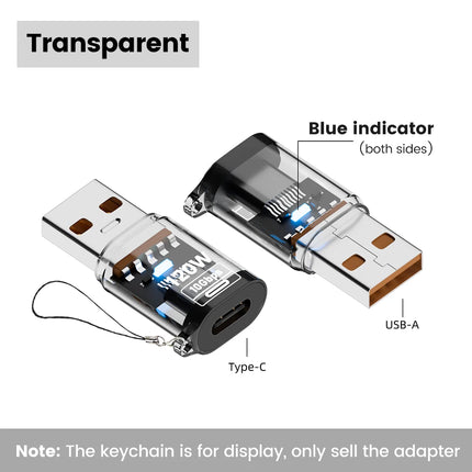 Olaf 120W USB-C To USB A OTG Adapter USB 3.2 to USB-C Fast Charging Connector For iPhone 15 16 MacBook iPad Huawei - product