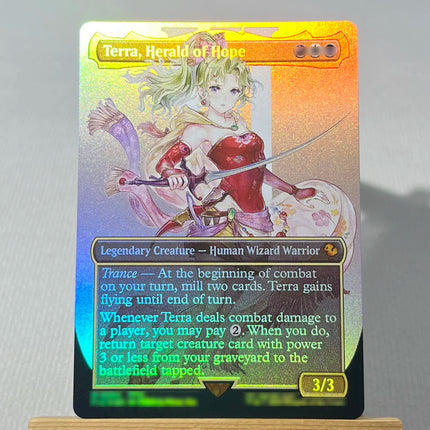 FCA FIN FIC PIP LTR FOIL4-002 magical cards Ancient Copper Dragon Tcg proxy Traveling Chocobo Celes, Rune Knight gathering