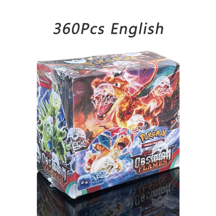 NEW Pokemon Card TCG: Scarlet&Violet Etsncelles Evoving skies 151 Flames Game Cartoon Booster Battle Transaction Collection Card