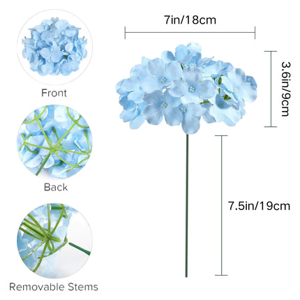 Hydrangea Flowers - artificial flowers for bouquets (photo 5 of 7)