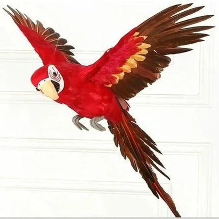 1 Pcs Artificial Parrots Bird Home Decor Simulation Birds Vividly Parrots Garden Cute Outdoor Pond Decoration