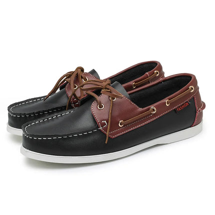 Leather Shoes For Man Genuine High Quality Oxford Outdoor Italian Black Jogging Seakers Designer Office Dress