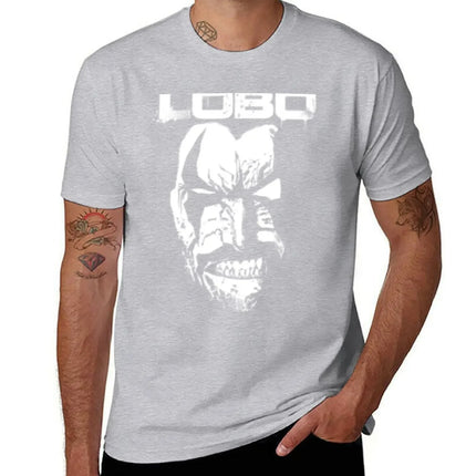 Lobo T-Shirt customs summer clothes new edition plain white t shirts men
