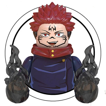 WM6139 WM6140 WM6149 WM6202 WM6201 Jujutsu Kaisen Building Blocks Mini Action Figure Itadori Yuji Gojo Satoru Ryomen Gifts Toys