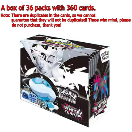 360Pcs Pokemon Card Prismatic Evolutions Scarlet Violet 151 Destined Rivals Black Bolt English Booster Battle Transaction Card