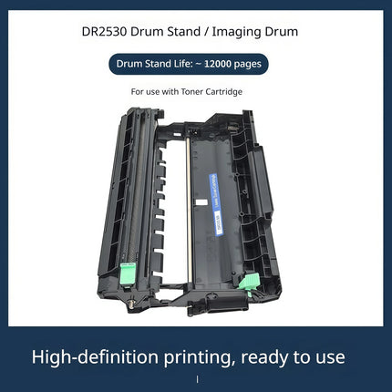 TN-2530XL Toner Cartridge Compatible for Brother HL-L2400DW L2460DW MFC-L2800DW | High Yield 3000 Pages Black Toner + DR-2530 Dr