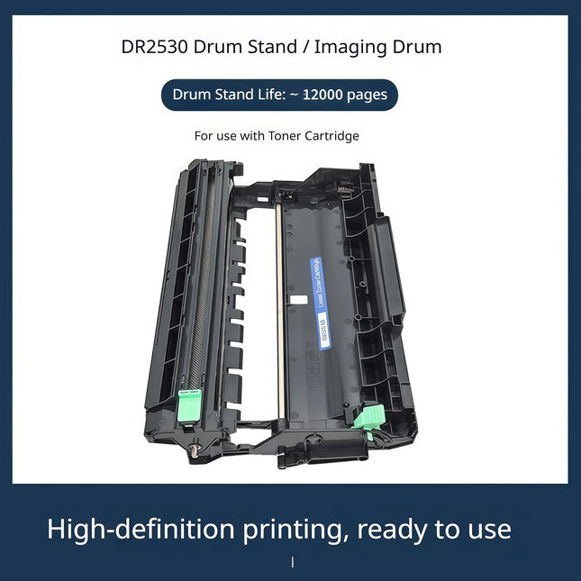 TN-2530XL Tonerkartusche kompatibel mit Brother HL-L2400DW L2460DW MFC-L2800DW | Hohe Reichweite 3000 Seiten Schwarz Toner + DR-2530 Trommel