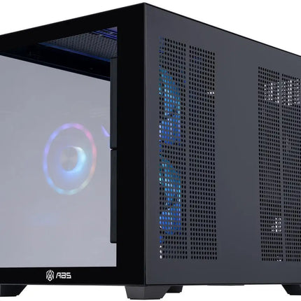 ABS Flux II Aqua Prebuilt Gaming PC - Windows 11 - Intel Core 5 120 - GeForce RTX 5060 8GB - DLSS 4 - 32GB DDR4 - 1TB NVMe SSD