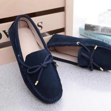 Fashion Women Flats shoes 2025 Loafers Slip on Flat Shoes Woman Casual Flats Comfortable Ladies shoe Multi Color Selection