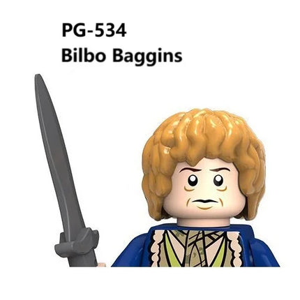 The Lord of the Rings Building Blocks Orc Sauron Gandalf Mini Action Figure Toys
