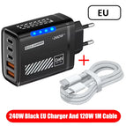 Black-EU and 1MCable