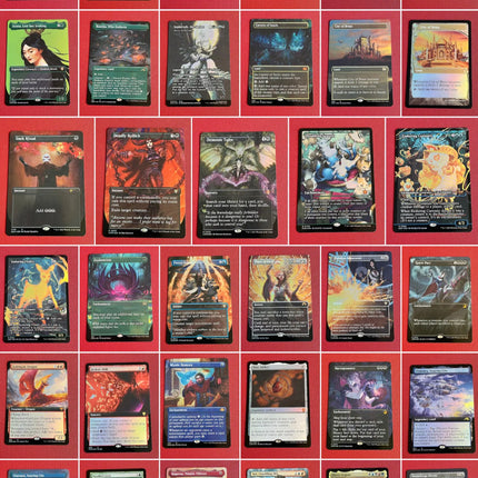 MTG Foil30 Trading Cards Set - Full Cards & Single Cards - Bountiful Promenade,Necropotence,Luxury Suite,Sea of Clouds NM Rare