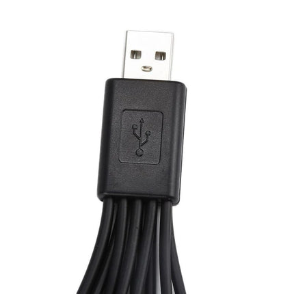 10In1 USB to Multi-ports USB Cable Universal Phone Charging Cable Multi-head Charging Cable Cord For Samsung Nokia - product