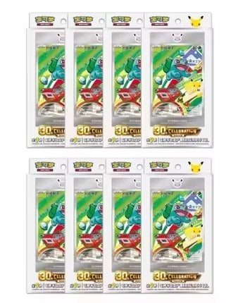 Original Pokemon 30th Vol 2 Anniversary Celebration First Partner Special Illustration Set Vol.1 Vol.2 Simplified Chinese Gifts