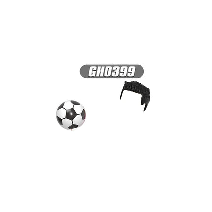 Building Blocks G0163 Assemble Bricks Football Players Parts Gifts Presents