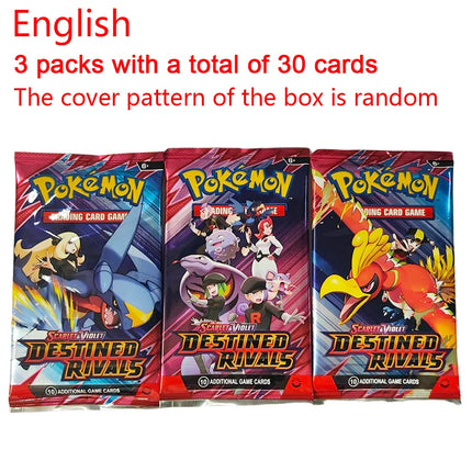 Pokemon Ascended Heroes Card Destined Rivals Prismatic Evolutions Scarlet Violet 151 English ME01 Booster Cards Toys Gifts