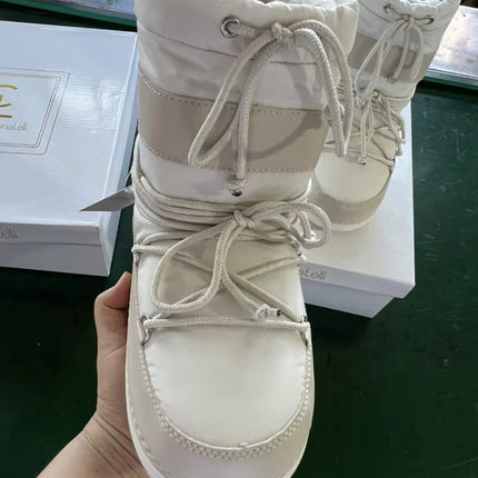 Winter New Women Shoes Exquisite Plush Ultra Warm Snow Boots for Woman Fashion Platform Ankle Boot Designer Shoes Botas Feminina