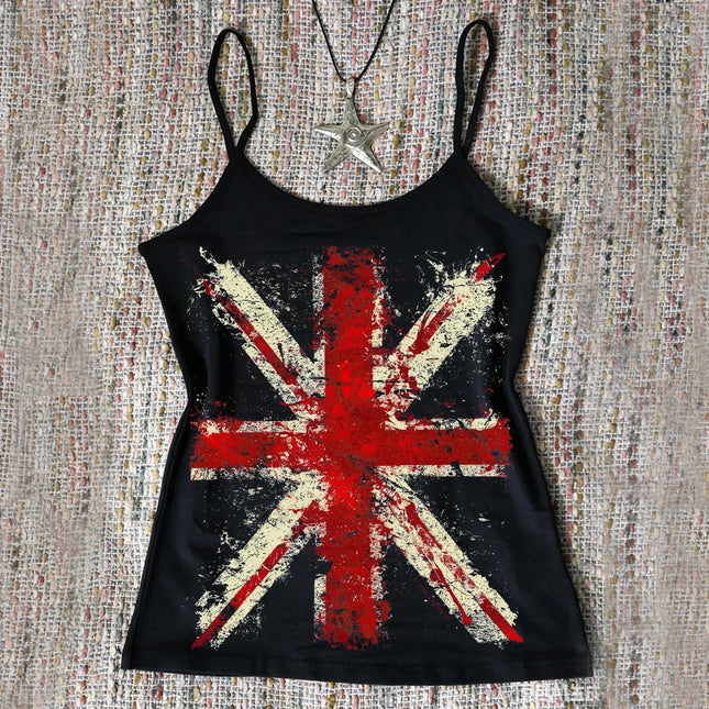 Mädchen Ästhetik Damenblusen Gothic Kleidung Crop Tops Y2k Top Damen Kleidung Süße Tops mit Trägern Trashy Y2k 2000er