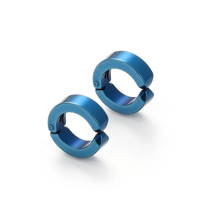 2pcs Anime Chainsaw Man Yoshida Hirofumi Cosplay Ear Clip Earrings Women Men Punk Black No Pierced Fake - product image 7