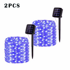 2pcs-blue / 12m100LED