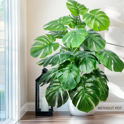 Artificial Monstera Plant, Fake Palm Tree