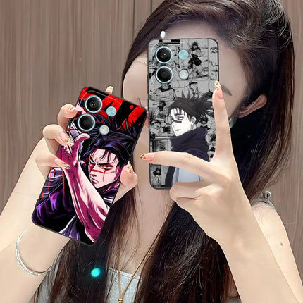 Jujutsu Kaisen Choso Mobile Phone Case for POCO M7 M6 M5 M4 M3 X7 X6 X5 X4 X3 Pro GT 5G Colour Printing Cover Smartphone Luxury