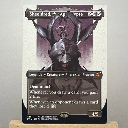 ONE ELD AFR MID HOLO12-Ⅰ01 Tcg proxy magical Sheoldred, the Apocalypse Rhystic Study Vampiric Tutor Smothering Tithe gathering